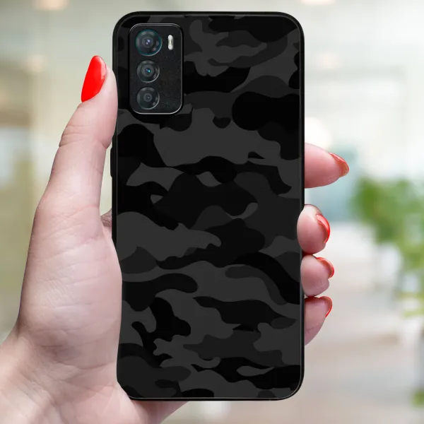 MY ART Ochranný kryt pre Motorola Moto G42 BLACK CAMO (234)