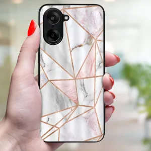 MY ART Ochranný kryt pre OnePlus Nord CE 5 5G PINK MARBLE (143)