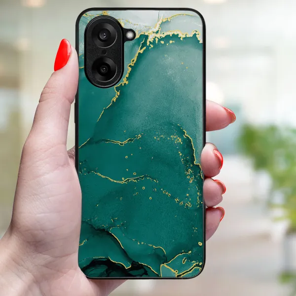 MY ART Ochranný kryt pre OnePlus Nord CE 5 5G GREEN MARBLE (145)