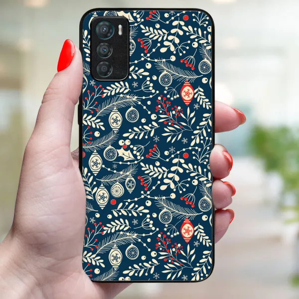MY ART Kryt s vianočným dizajnom Motorola Moto G42 MISTLETOE (070)