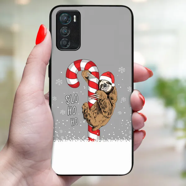 MY ART Kryt s vianočným dizajnom Motorola Moto G42 CANDY (076)