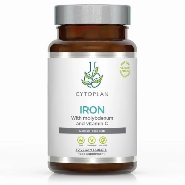Cytoplan Iron (fumarát železnatý) s vitamínom C + molybdén, 60 tabliet