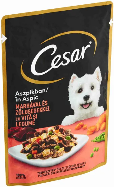 CESAR Kapsička jemné hovädzie so zeleninou v želé 100g