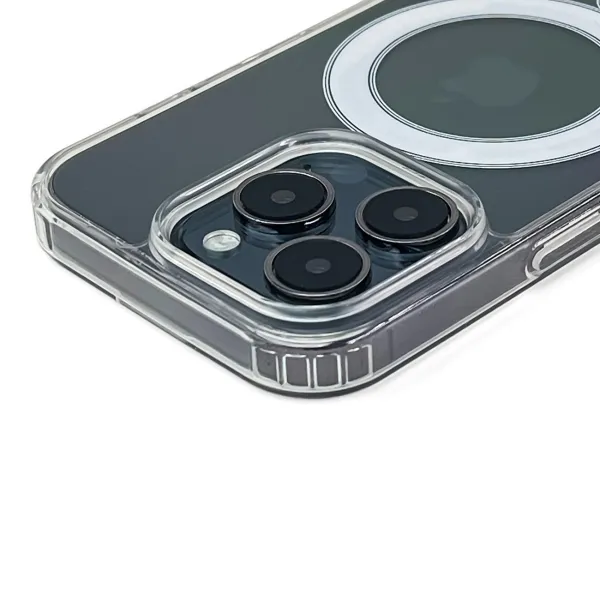 MG Clear Corner MagSafe kryt na iPhone 17, priesvitný