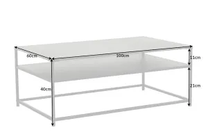 Konferenčný stolík CHARON Dekorhome