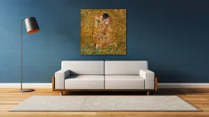 Impresi Obraz Reprodukcia Gustav Klimt bozk - 60 x 60 cm