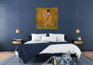Impresi Obraz Reprodukcia Gustav Klimt bozk - 60 x 60 cm