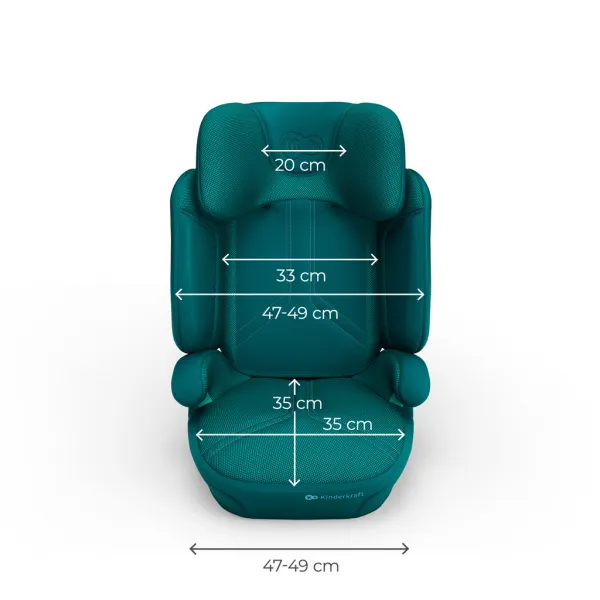 Autosedačka Kinderkraft Xpand 2 Pro Farba: Green