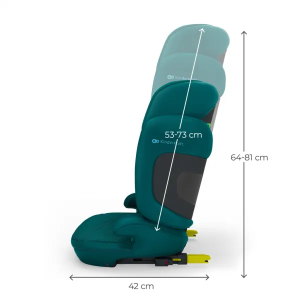 Autosedačka Kinderkraft Xpand 2 Pro Farba: Green