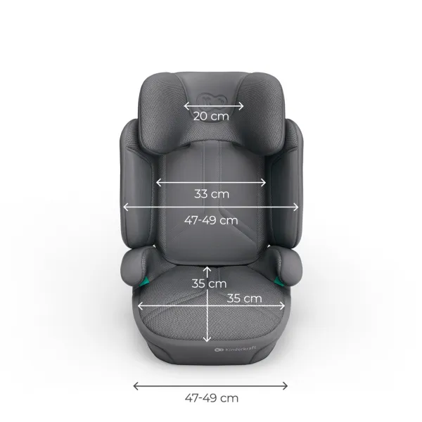Autosedačka Kinderkraft Xpand 2 Pro Farba: Grey