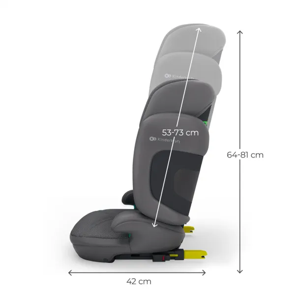 Autosedačka Kinderkraft Xpand 2 Pro Farba: Grey