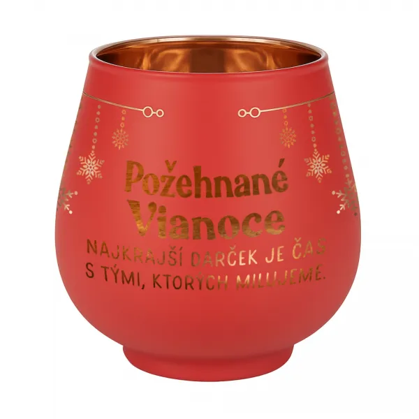 Zrkadlový svietnik - Požehnané Vianoce ALBI