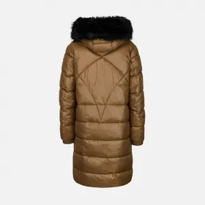 Hnedá dámska parka Geox Backsie