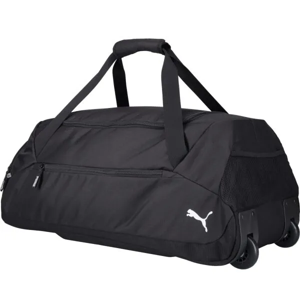 Puma TEAMGOAL WHEEL TEAMBAG L Športová taška na kolieskach, čierna, veľkosť