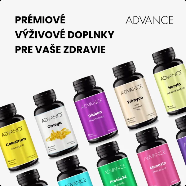 ADVANCE Magnesium 6 foriem horčíka 90 kapsúl