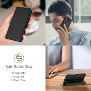 Tech-Protect Wallet knižkové puzdro na Samsung Galaxy A26 5G / A17 4G / 5G, čierne