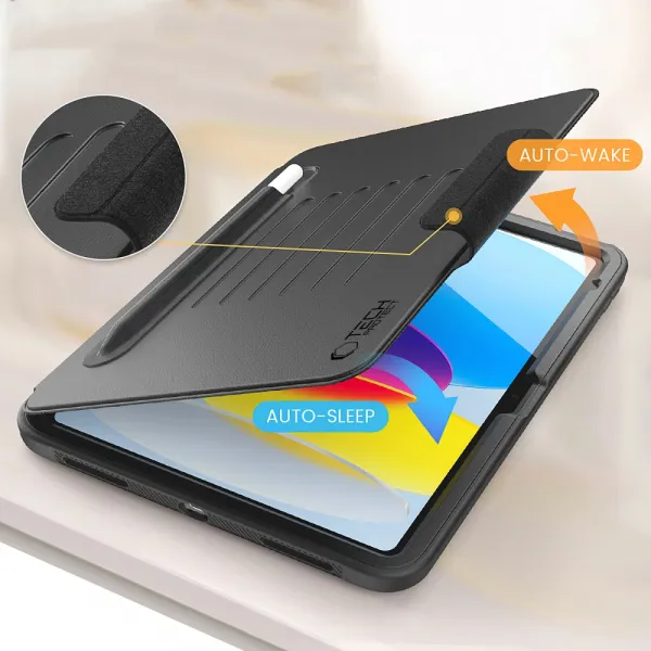 Tech-Protect SC Pen Armor puzdro na iPad 10.9'' 10gen 2022 / 11'' 11gen 2025, čierne