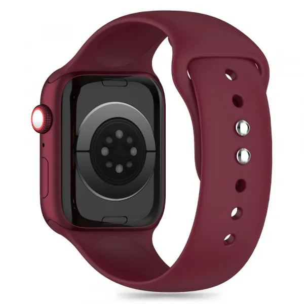 Tech-Protect Silicone remienok na Apple Watch 42/44/45/49mm, mulberry