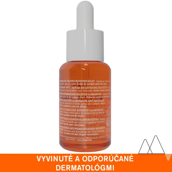 Uriage Dépiderm Anti-dark spot brightening booster serum zosvetľujúce korekčné sérum proti pigmentovým škvrnám pre rozjasnenie pleti 30 ml