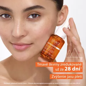Uriage Dépiderm Anti-dark spot brightening booster serum zosvetľujúce korekčné sérum proti pigmentovým škvrnám pre rozjasnenie pleti 30 ml