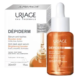 Uriage Dépiderm Anti-dark spot brightening booster serum zosvetľujúce korekčné sérum proti pigmentovým škvrnám pre rozjasnenie pleti 30 ml