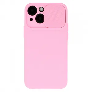 MG Camshield Soft kryt na iPhone 16, svetloružový