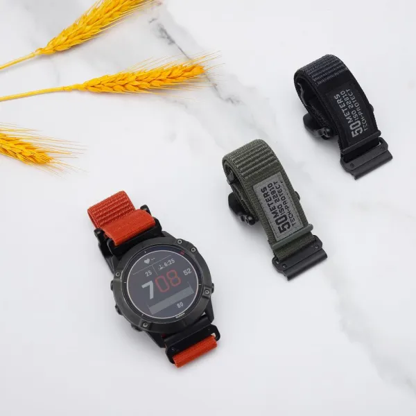 Tech-Protect Scount remienok na Garmin Fenix 5 / 6 / 6 Pro / 7 / 8 47mm / E, military green