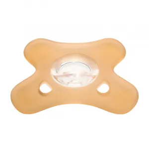 Canpol babies Cumlík silikónový symetrický 0 - 6 m 1 ks oranžový