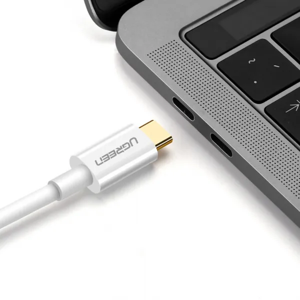 Ugreen MM139 kábel USB-C / DisplayPort 4K 1.5m, biely (MM139)