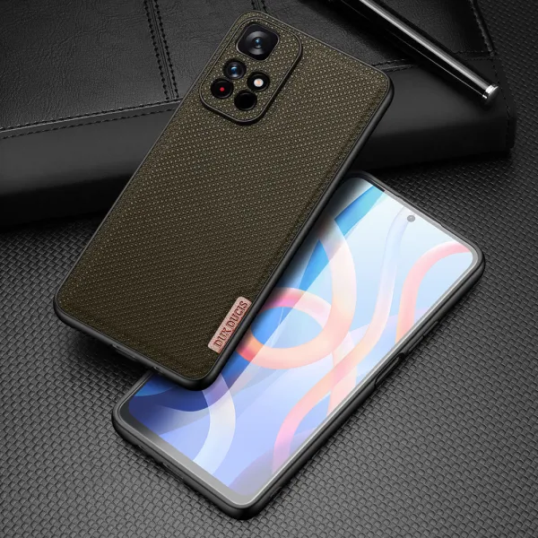 DUX DUCIS Fino kryt na Xiaomi Poco M4 Pro 5G, zelený