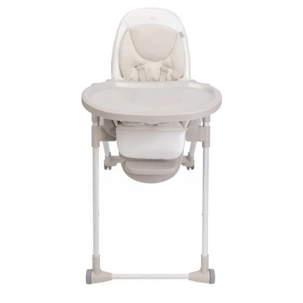 CHICCO Stolička jedálenská Polly Armonia - Mother Pearl