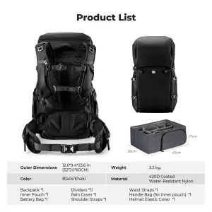 K&F Concept Batoh 40L Star Wander05 (čierny) 41742
