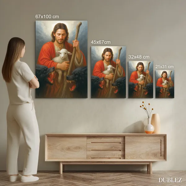 Svätý obraz - Ježiš ťa chráni