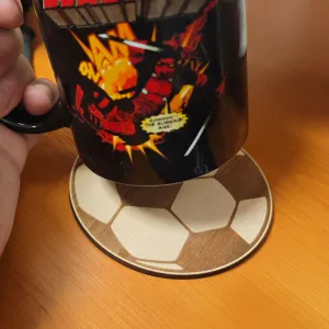 Futbalový podpivník pod pohár - Lopta