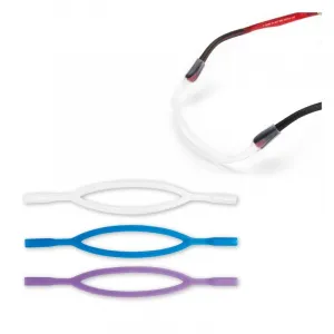 Šnúrka na okuliare CENTROSTYLE Silicone double cord stopper - S blue