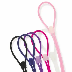 Šnúrka na okuliare CENTROSTYLE Silicon cord stopper zipp M - pink