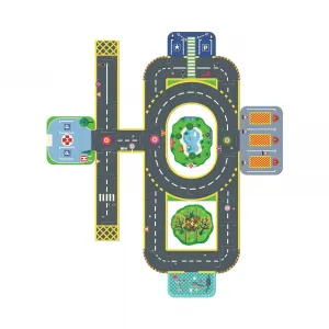 Auto Crazy Motors – Puzzl'Up Bláznivé mesto – 34 ks