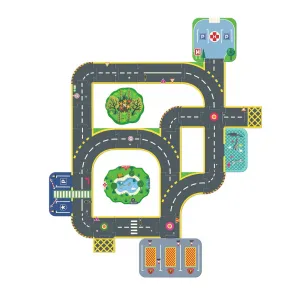 Auto Crazy Motors – Puzzl'Up Bláznivé mesto – 34 ks