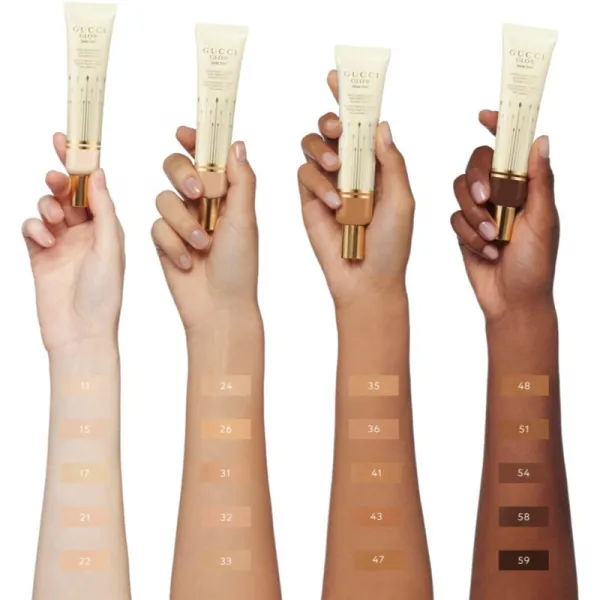 Gucci Gucci Beauty Glow Skin Tint Moisturizer hydratačný tónovací krém odtieň 48 40 ml