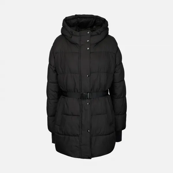 Black Women's Quilted Jacket Geox Spherica - Women's
