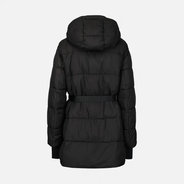 Black Women's Quilted Jacket Geox Spherica - Women's