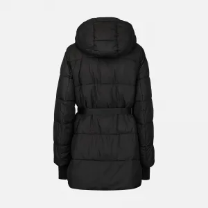 Black Women's Quilted Jacket Geox Spherica - Women's