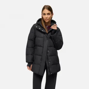 Black Women's Quilted Jacket Geox Spherica - Women's