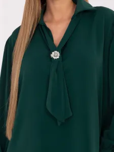 Blouse-IT-BZ-28913.17-dark green