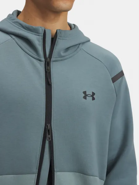 Men's Under Armour UA Unstoppable Flc FZ HD EU-BLU - Men's Sweatshirt