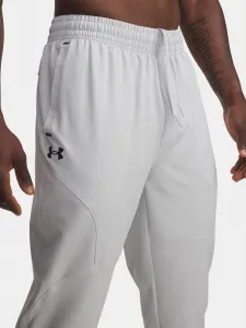 Men's Sports Pants Under Armour UA Unstoppable Tapered Pants-GRY - Men