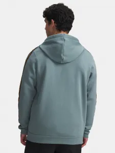 Men's Under Armour UA Icon Fleece FZ Taping-BLU - Men's Sweatshirt