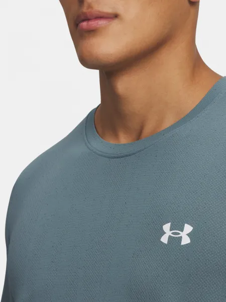 Men's T-shirt Under Armour Vanish Seamless Novelty SS-BLU - Men's