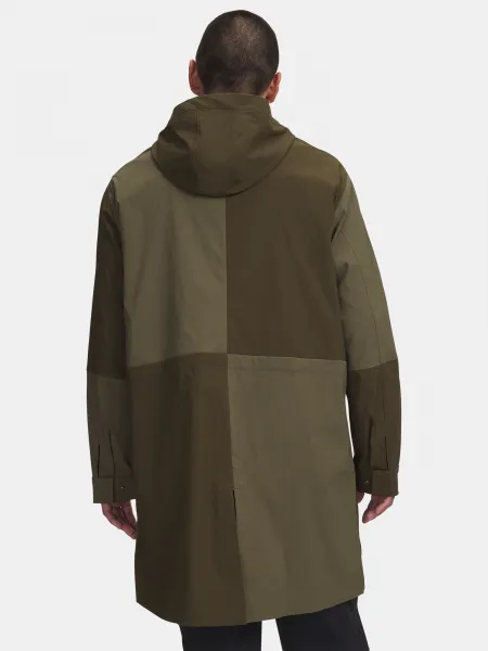 Men's Under Armour UA Unstoppable Txt Long Jkt-GRN Jacket - Mens