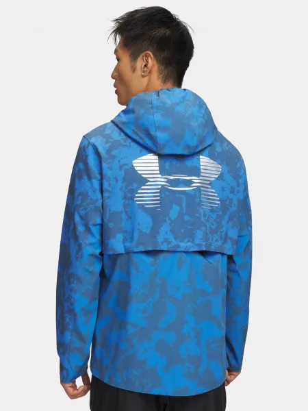 Men's Under Armour UA Velociti Pro Storm Jacket-BLU - Mens